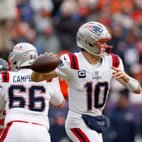 Drake Maye fits the archetype of quarterback who overperforms ADP