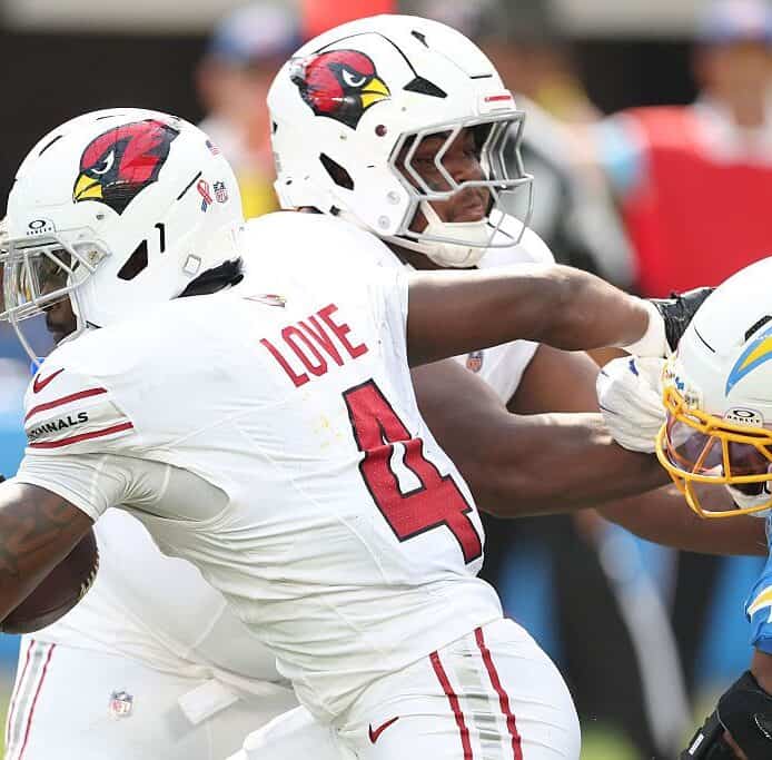 Jeremiyah Love is the favorite for the Offensive Rookie of the Year award.