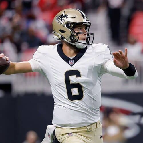 Why you should target Tyler Shough's passing yard under in 2026.