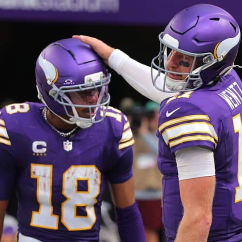 Are Carson Wentz and Justin Jefferson good DFS plays in Week 2
