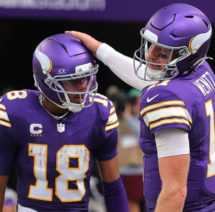 Are Carson Wentz and Justin Jefferson good DFS plays in Week 2