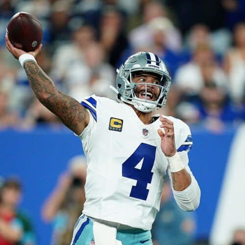 Find out why Dak Prescott should lead the league in passing in Week 2