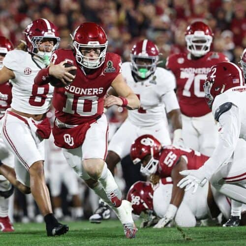 Will John Mateer lead Oklahoma to victory over Michigan?