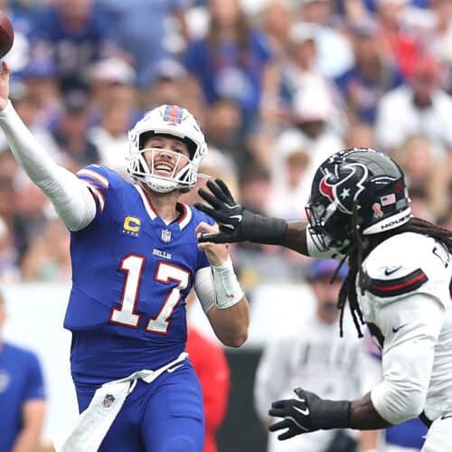 Josh Allen leads the No. 1 ranked Buffalo Bills
