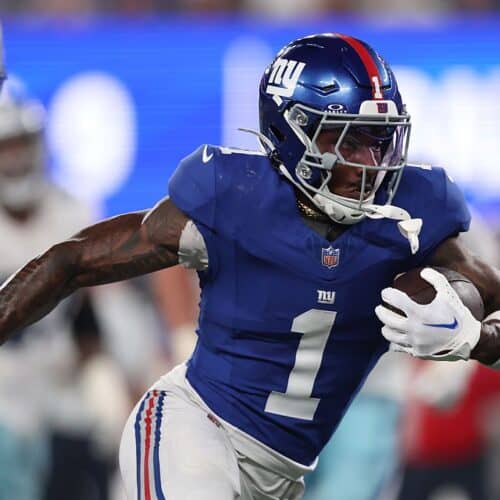 Malik Nabers should be targeted often in Week 2.