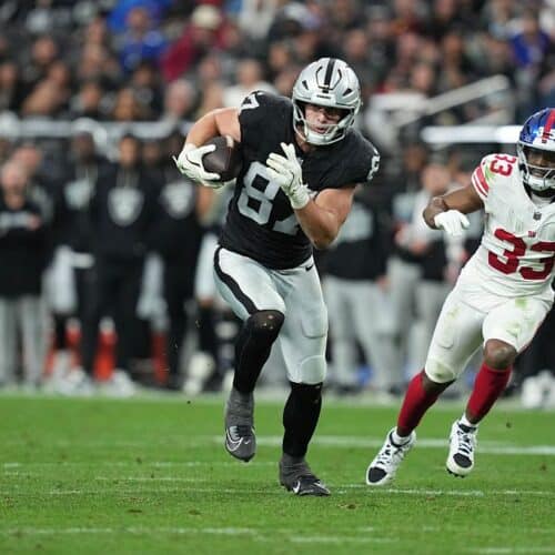 Brock Bowers' injury opens up opportunity for Michael Mayer