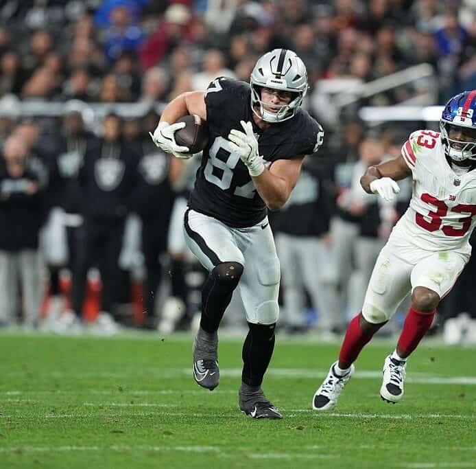 Brock Bowers' injury opens up opportunity for Michael Mayer