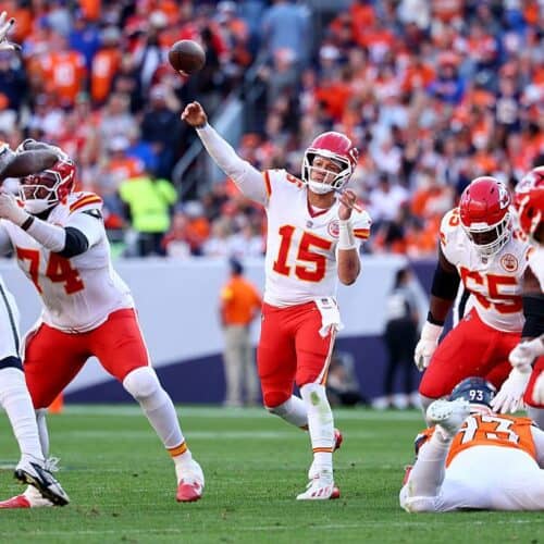 Find the odds for every NFL game every week including for the Chiefs led by Patrick Mahomes