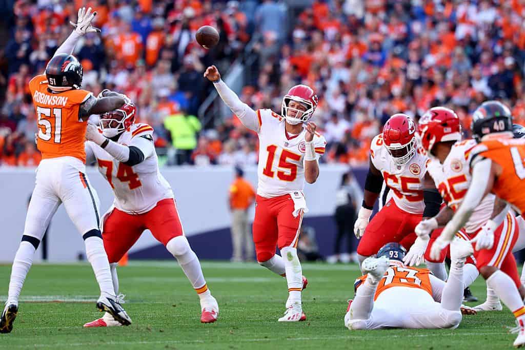 Find the odds for every NFL game every week including for the Chiefs led by Patrick Mahomes