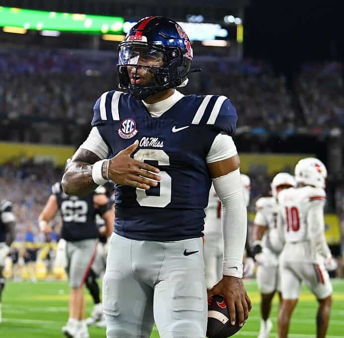 Can Trinidad Chambliss lead Ole Miss to an upset against LSU?