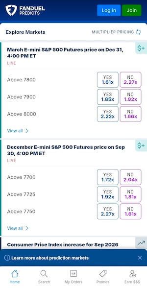 FanDuel Predicts