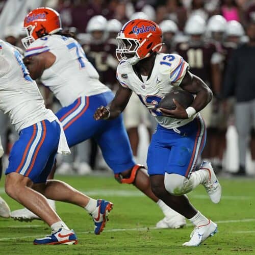 Florida running back Jadan Baugh could be too much for Missouri