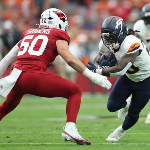 Jonah Coleman is the No. 1 Week 8 waiver wire target.