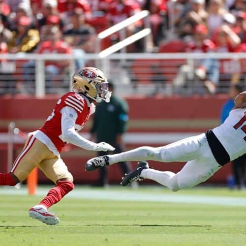 Michael Wilson is one of many DFS targets in Lions/Cardinals.