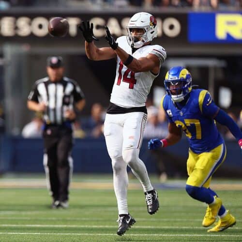 Michael Wilson is a great DFS play in Week 8