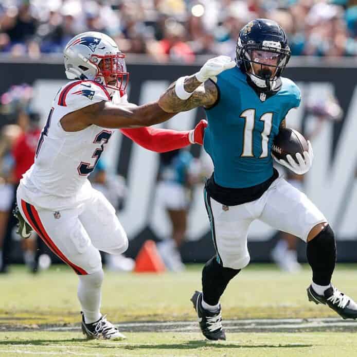 Bengals-Jaguars sets up as a great DFS stacking opportunity thanks to players like Parker Washington