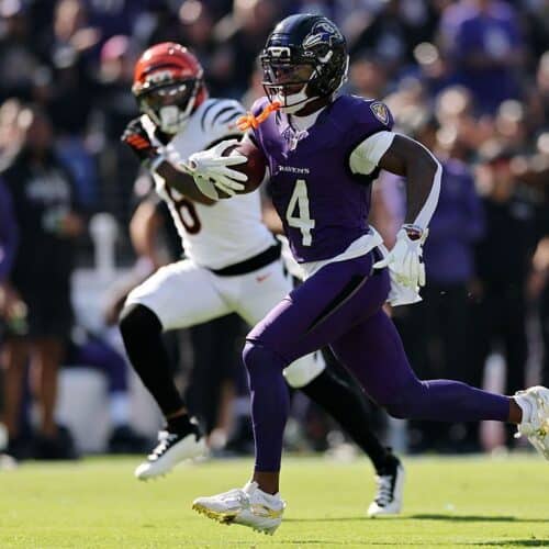 Zay Flowers is set up for a big game in Week 8